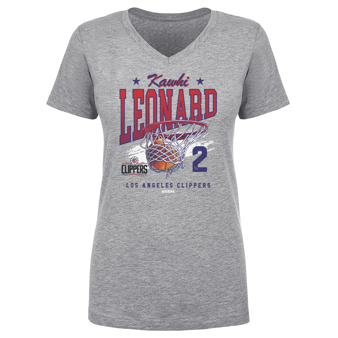 Kawhi Leonard Women's V-Neck T-Shirt | 500 LEVEL