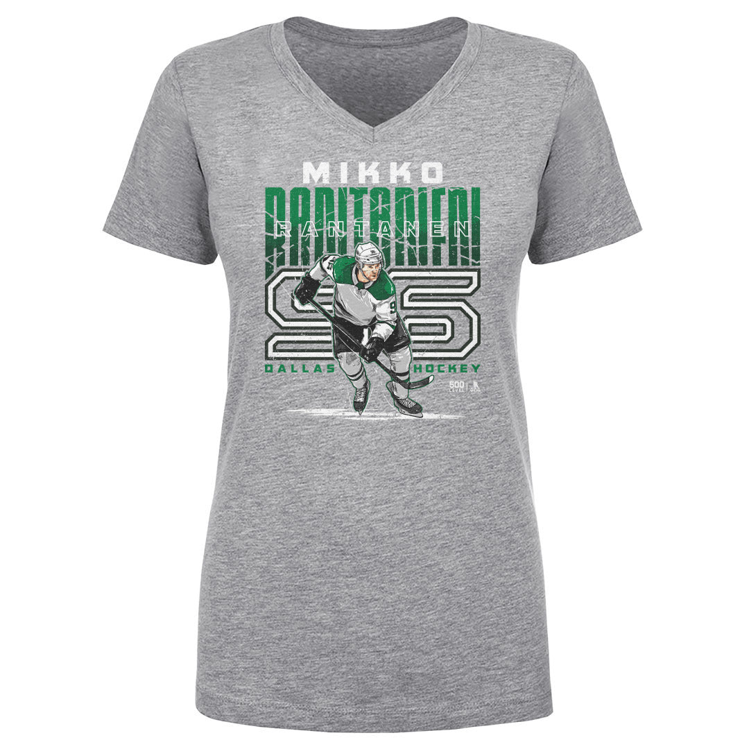 Mikko Rantanen Women's V-Neck T-Shirt | 500 LEVEL