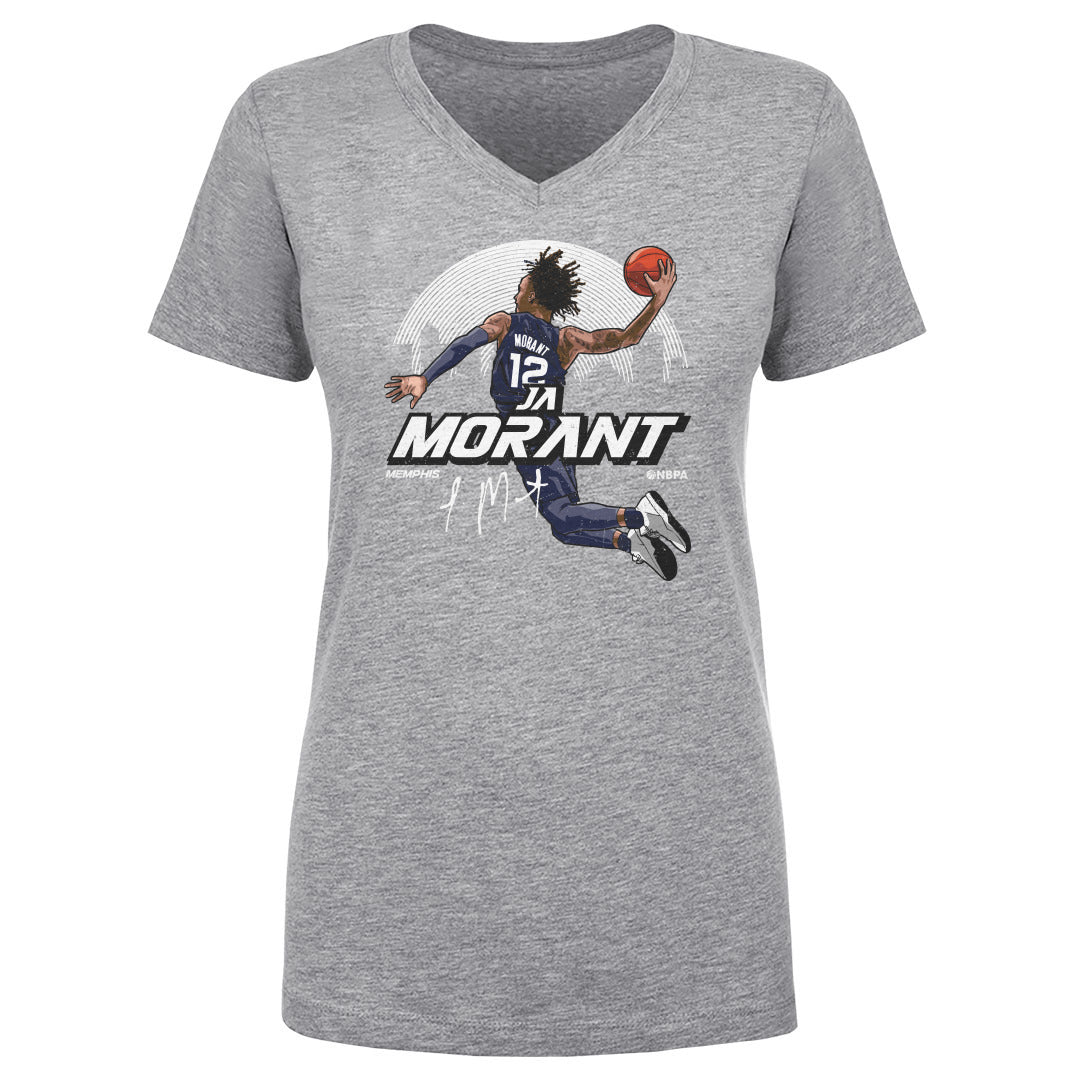 Ja Morant Women's V-Neck T-Shirt | 500 LEVEL