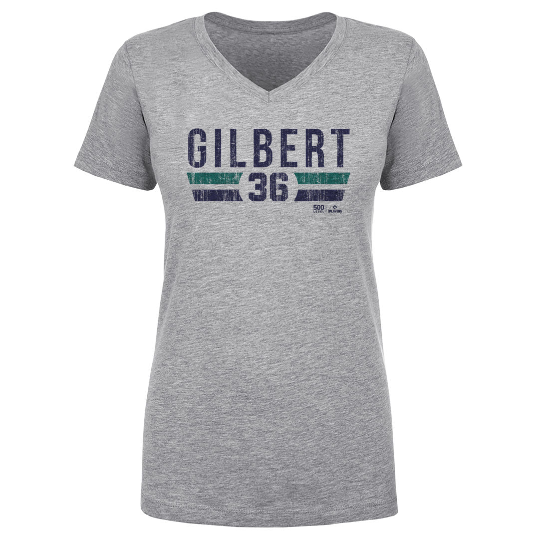 Logan Gilbert Women's V-Neck T-Shirt | 500 LEVEL