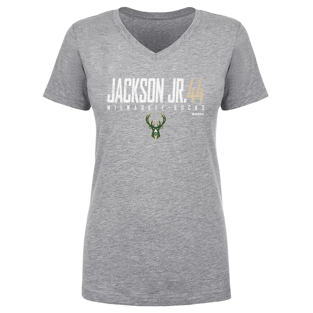Andre Jackson Jr. Women's V-Neck T-Shirt | 500 LEVEL