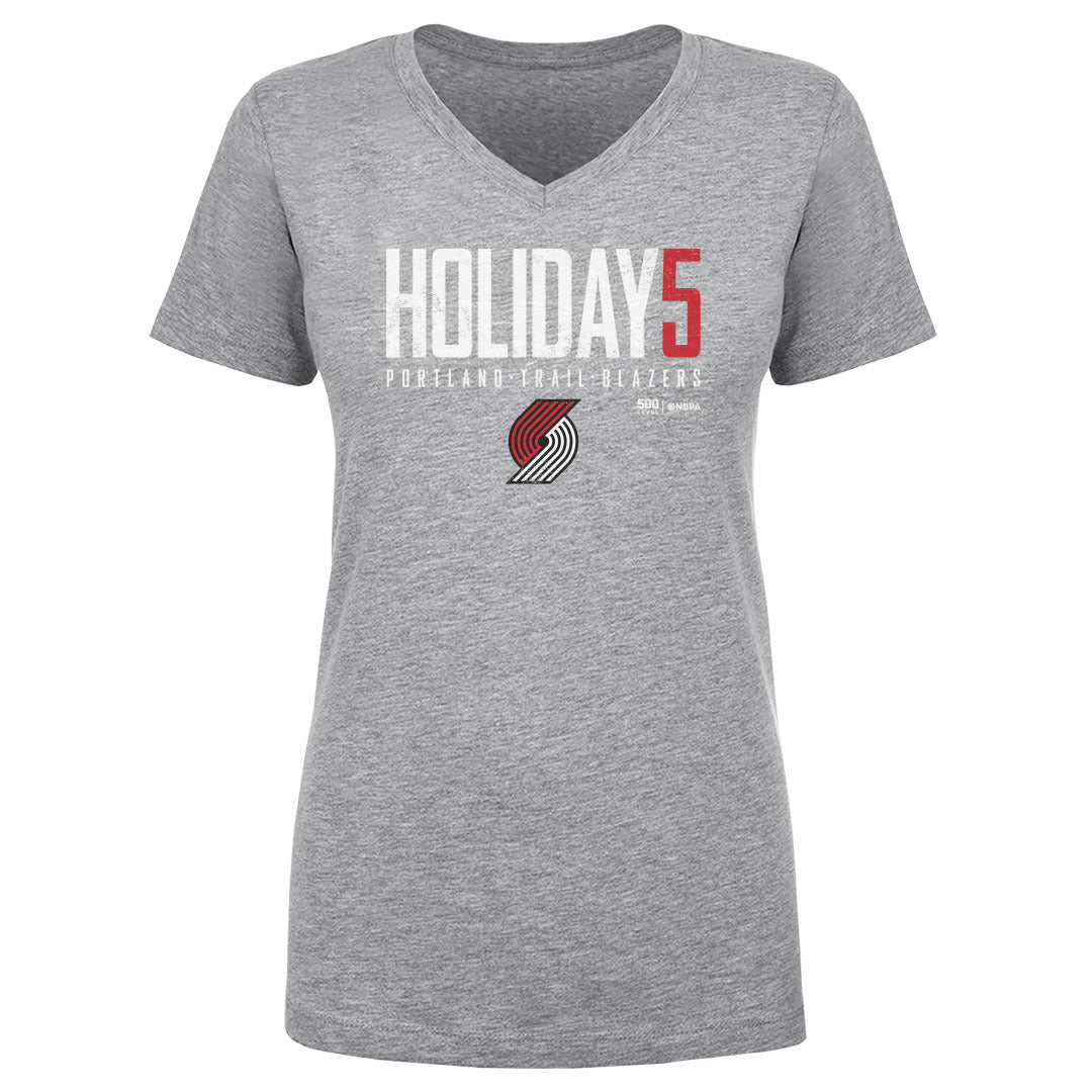 Jrue Holiday Women's V-Neck T-Shirt | 500 LEVEL