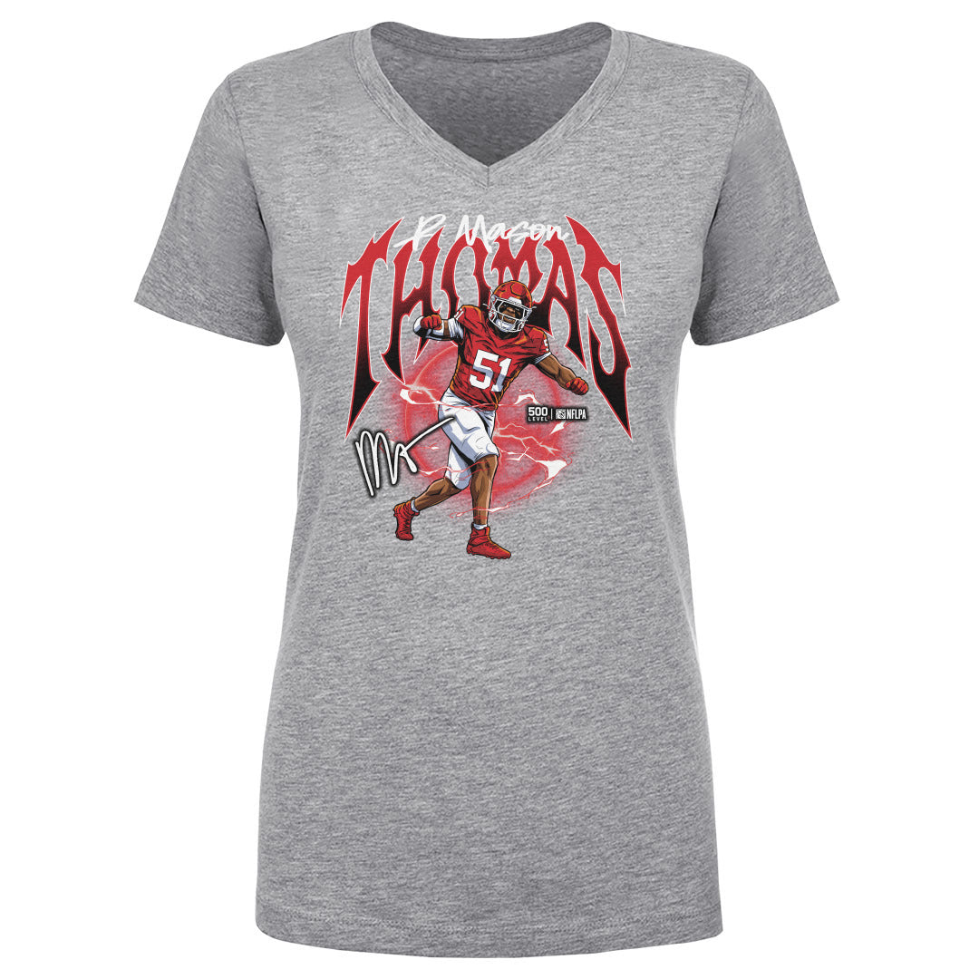 R Mason Thomas Women's V-Neck T-Shirt | 500 LEVEL