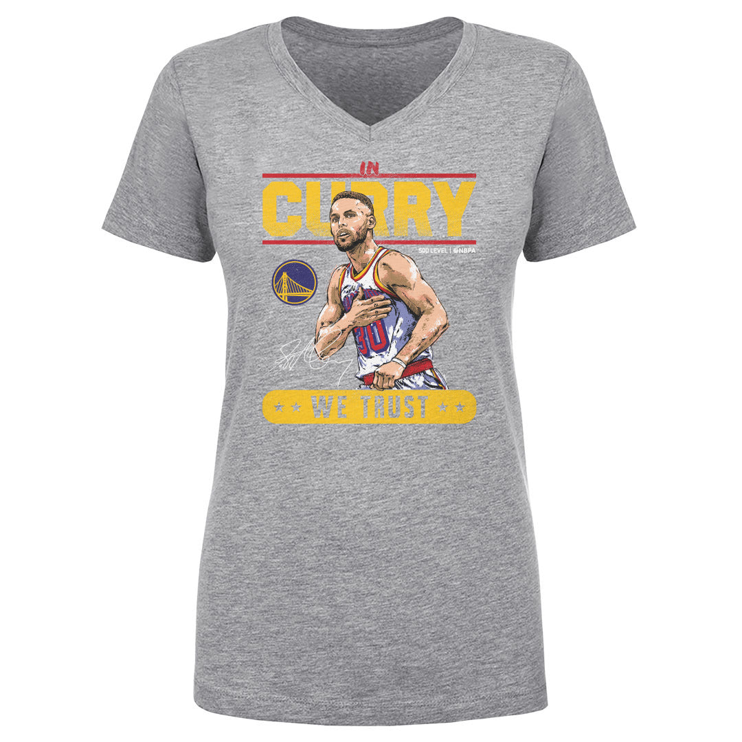 Steph Curry Women's V-Neck T-Shirt | 500 LEVEL