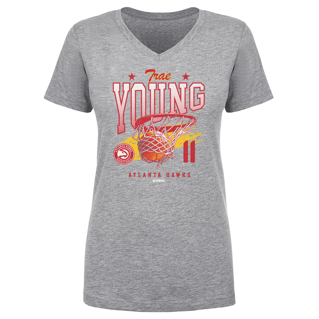 Trae Young Women's V-Neck T-Shirt | 500 LEVEL