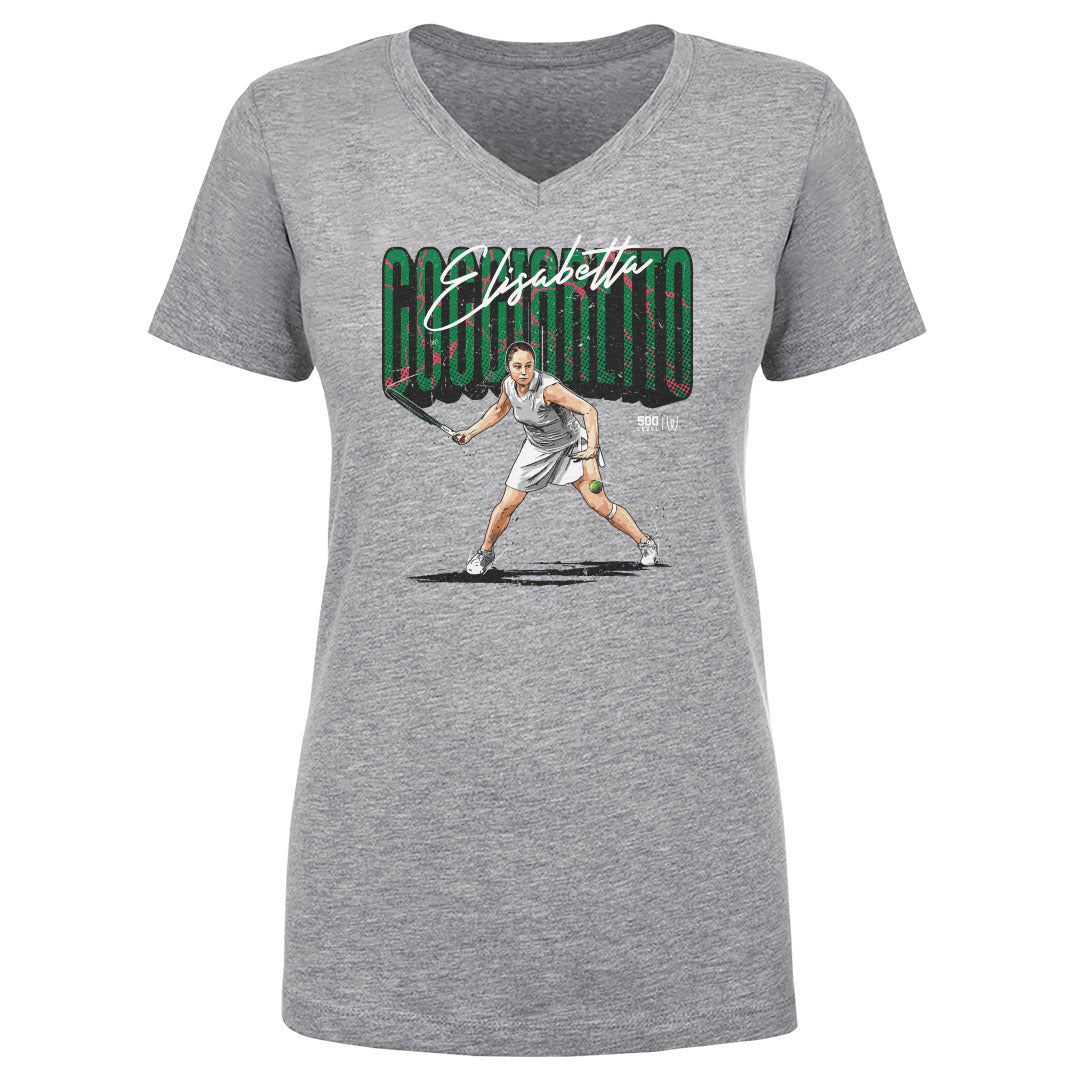Elisabetta Cocciaretto Women's V-Neck T-Shirt | 500 LEVEL