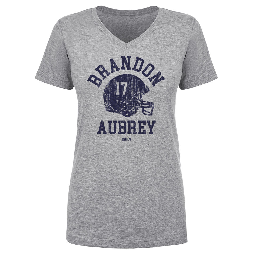Brandon Aubrey Women's V-Neck T-Shirt | 500 LEVEL