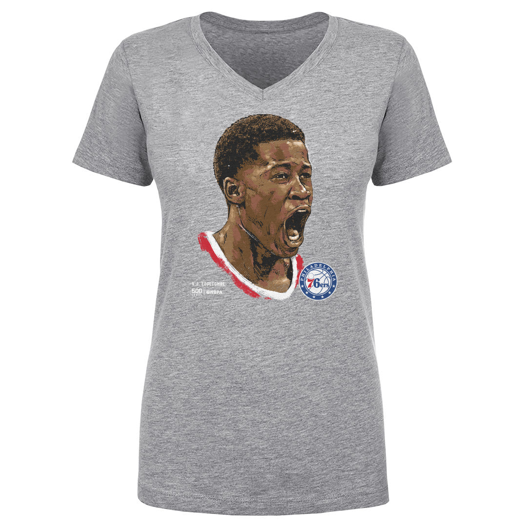 VJ Edgecombe Women's V-Neck T-Shirt | 500 LEVEL