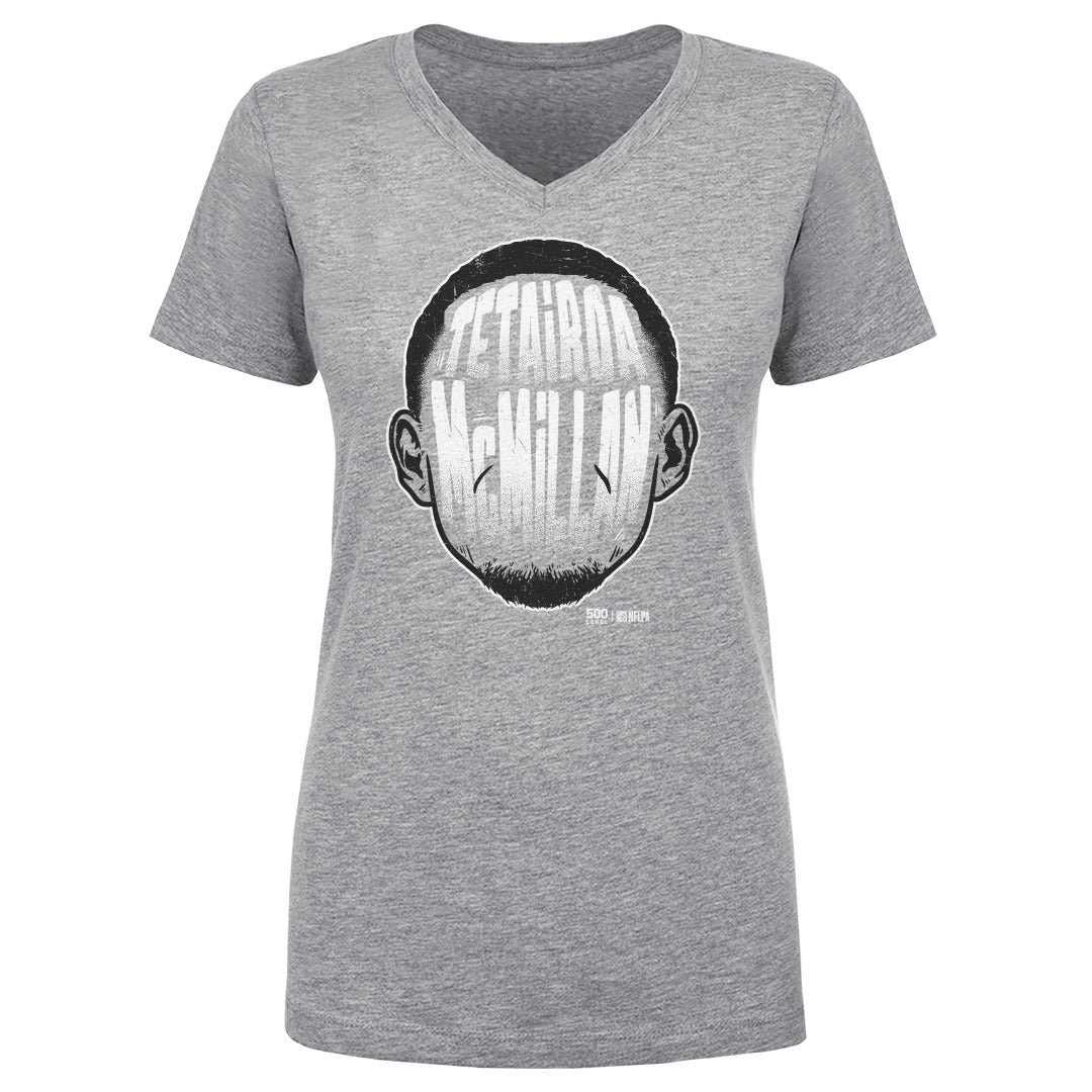 Tetairoa McMillan Women's V-Neck T-Shirt | 500 LEVEL