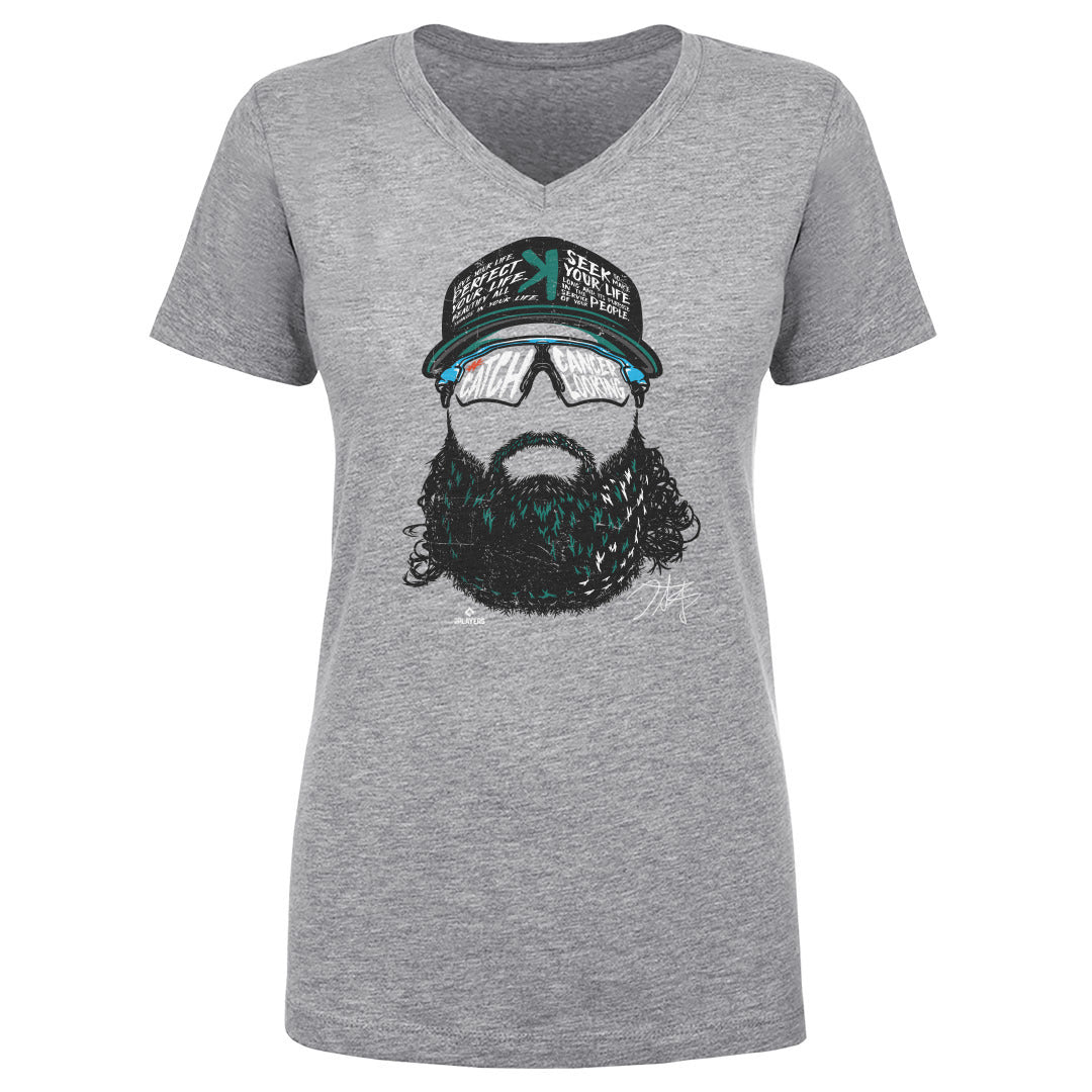 Devin Smeltzer Women's V-Neck T-Shirt | 500 LEVEL