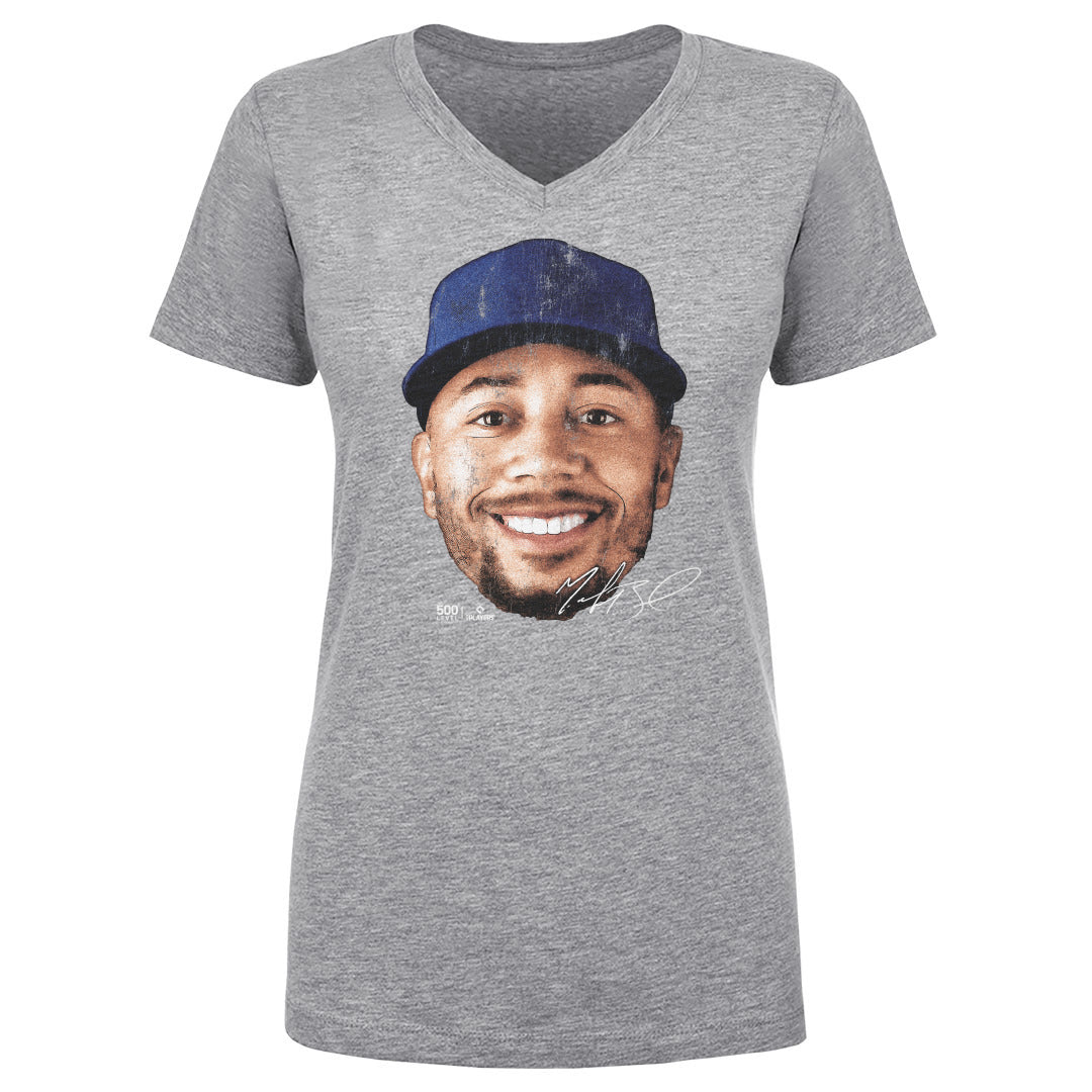 Mookie Betts Women's V-Neck T-Shirt | 500 LEVEL