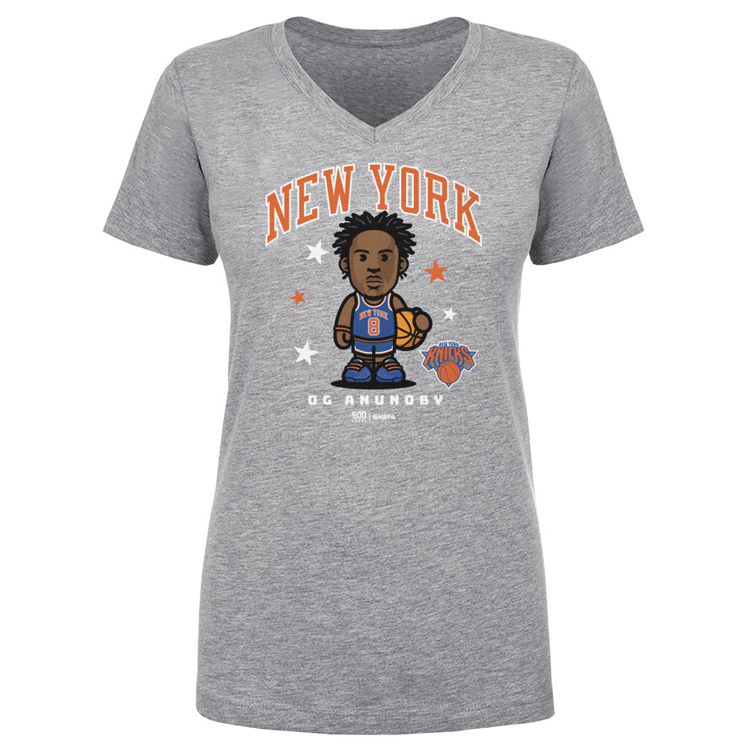 OG Anunoby Women's V-Neck T-Shirt | 500 LEVEL