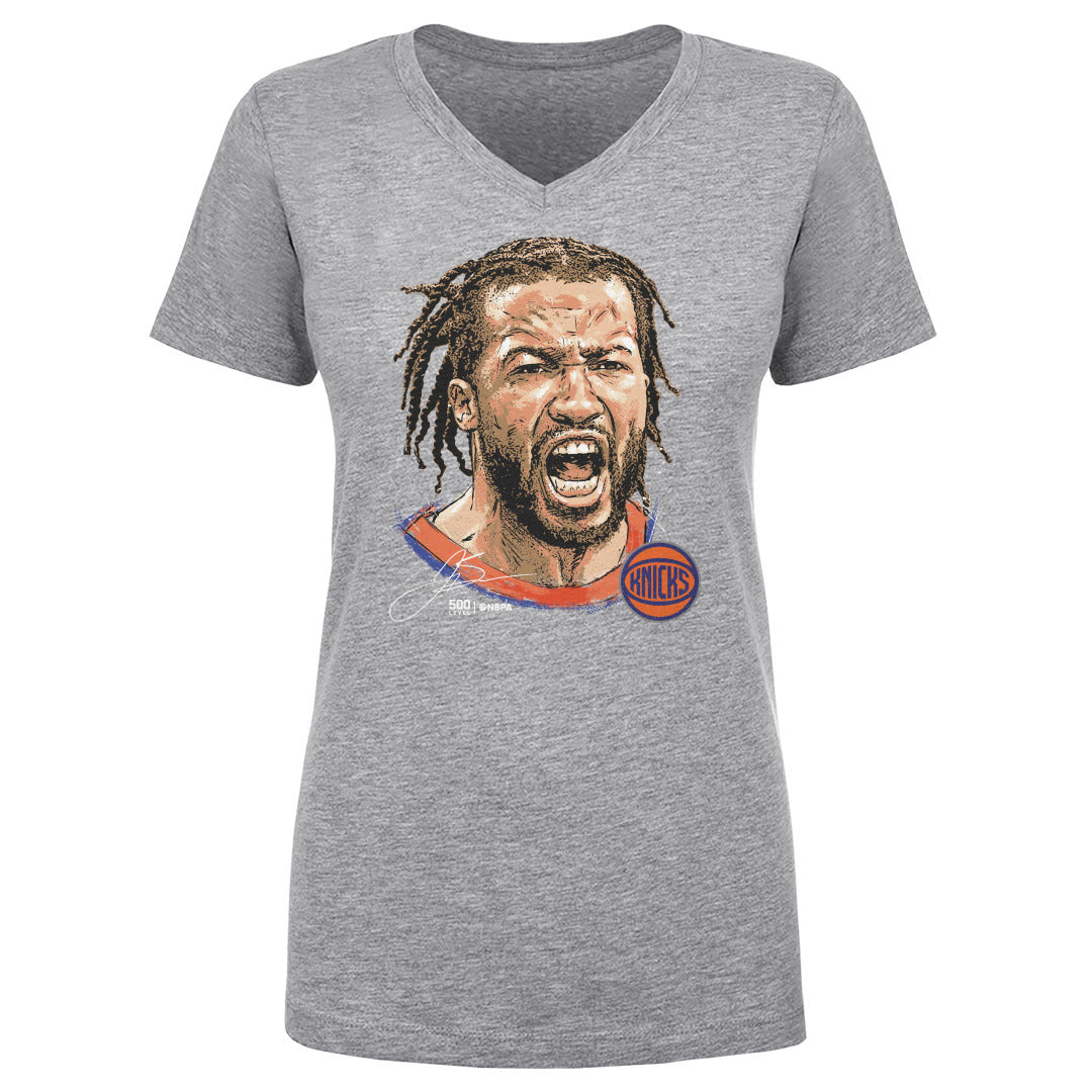 Jalen Brunson Women's V-Neck T-Shirt | 500 LEVEL