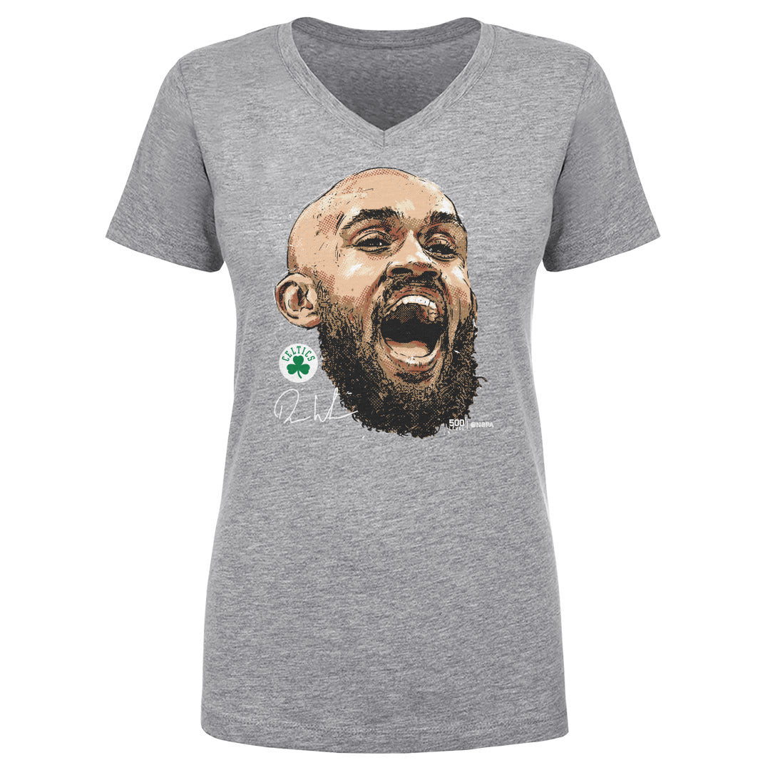 Derrick White Women's V-Neck T-Shirt | 500 LEVEL