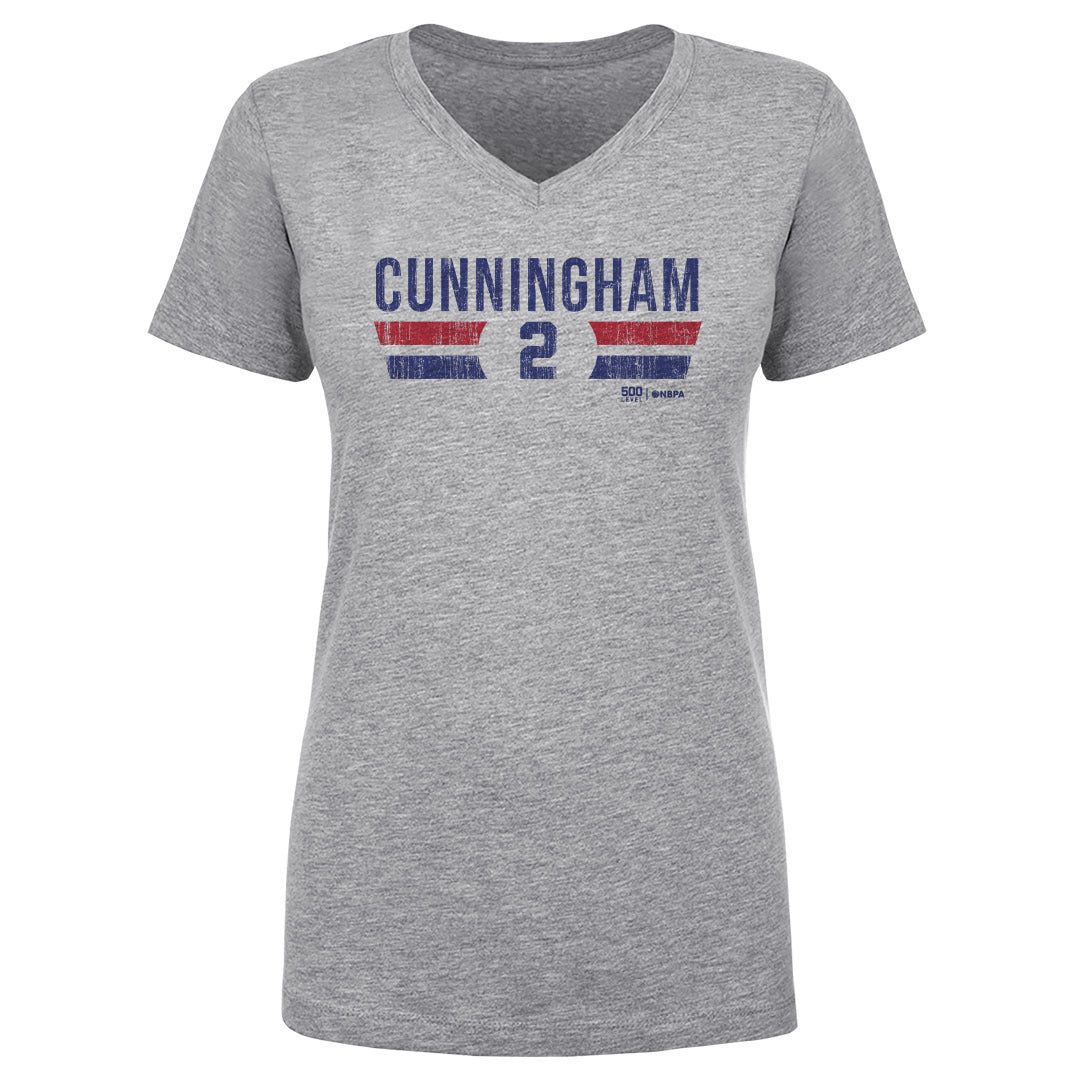 Cade Cunningham Women's V-Neck T-Shirt | 500 LEVEL