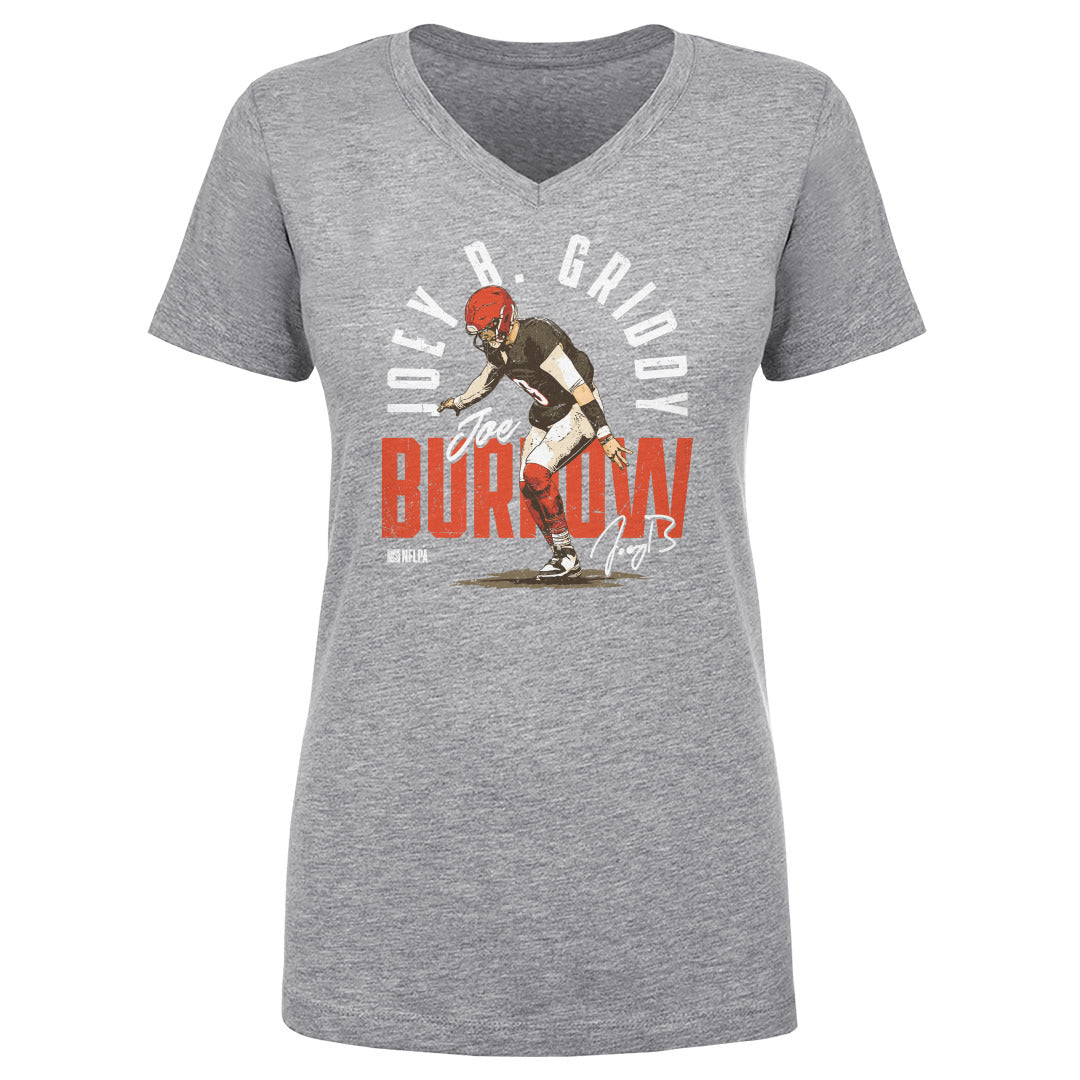 Joe Burrow Women's V-Neck T-Shirt | 500 LEVEL