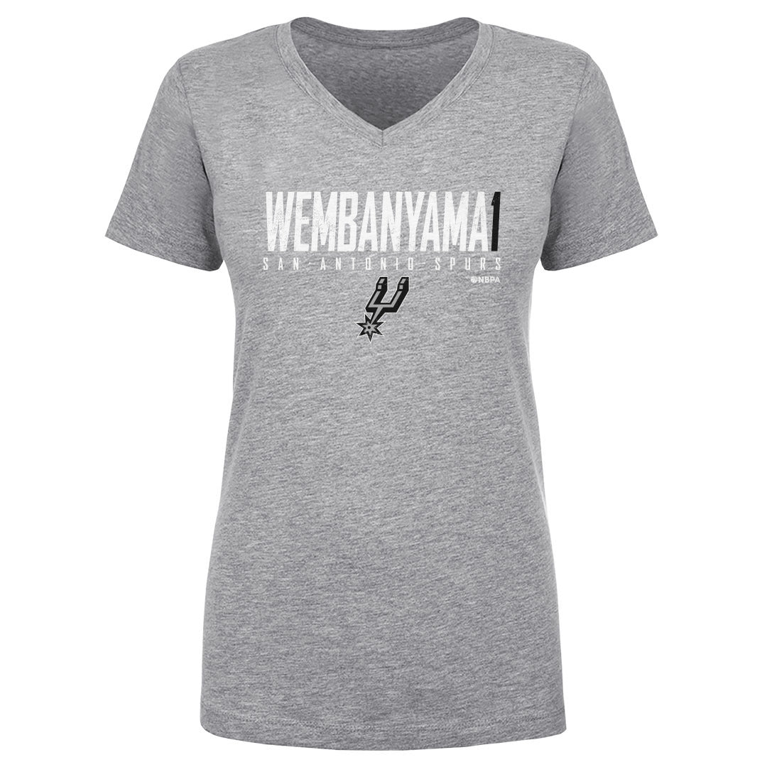 Victor Wembanyama Women's V-Neck T-Shirt | 500 LEVEL