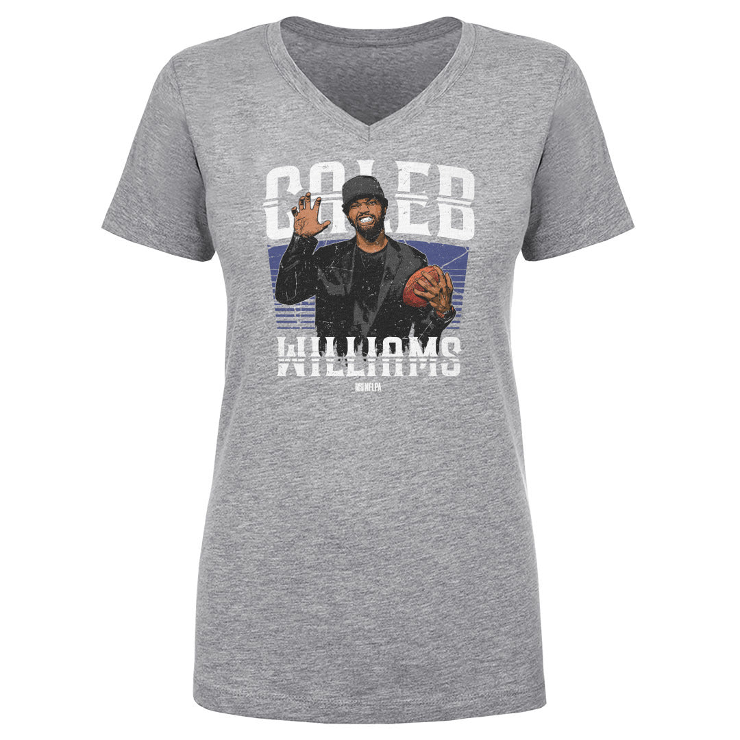Caleb Williams Women's V-Neck T-Shirt | 500 LEVEL
