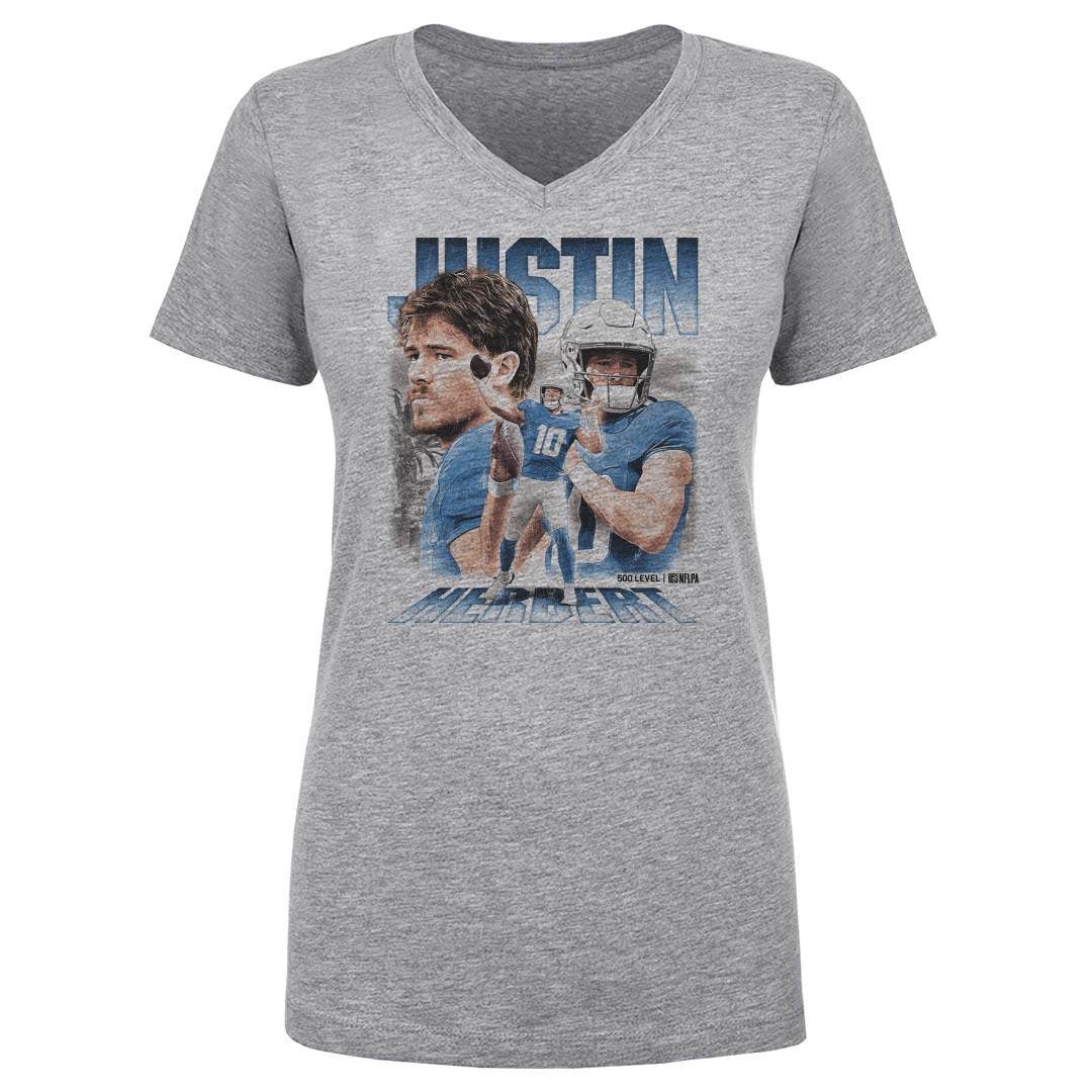 Justin Herbert Women's V-Neck T-Shirt | 500 LEVEL