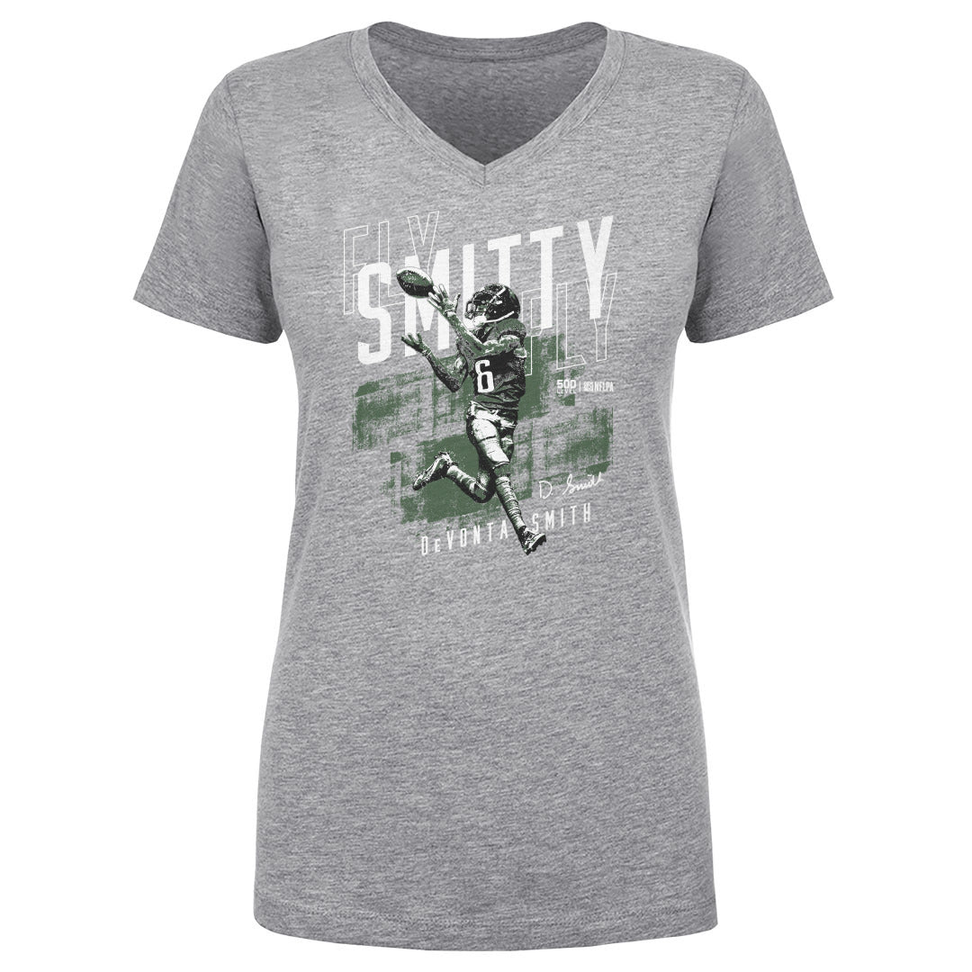 DeVonta Smith Women's V-Neck T-Shirt | 500 LEVEL