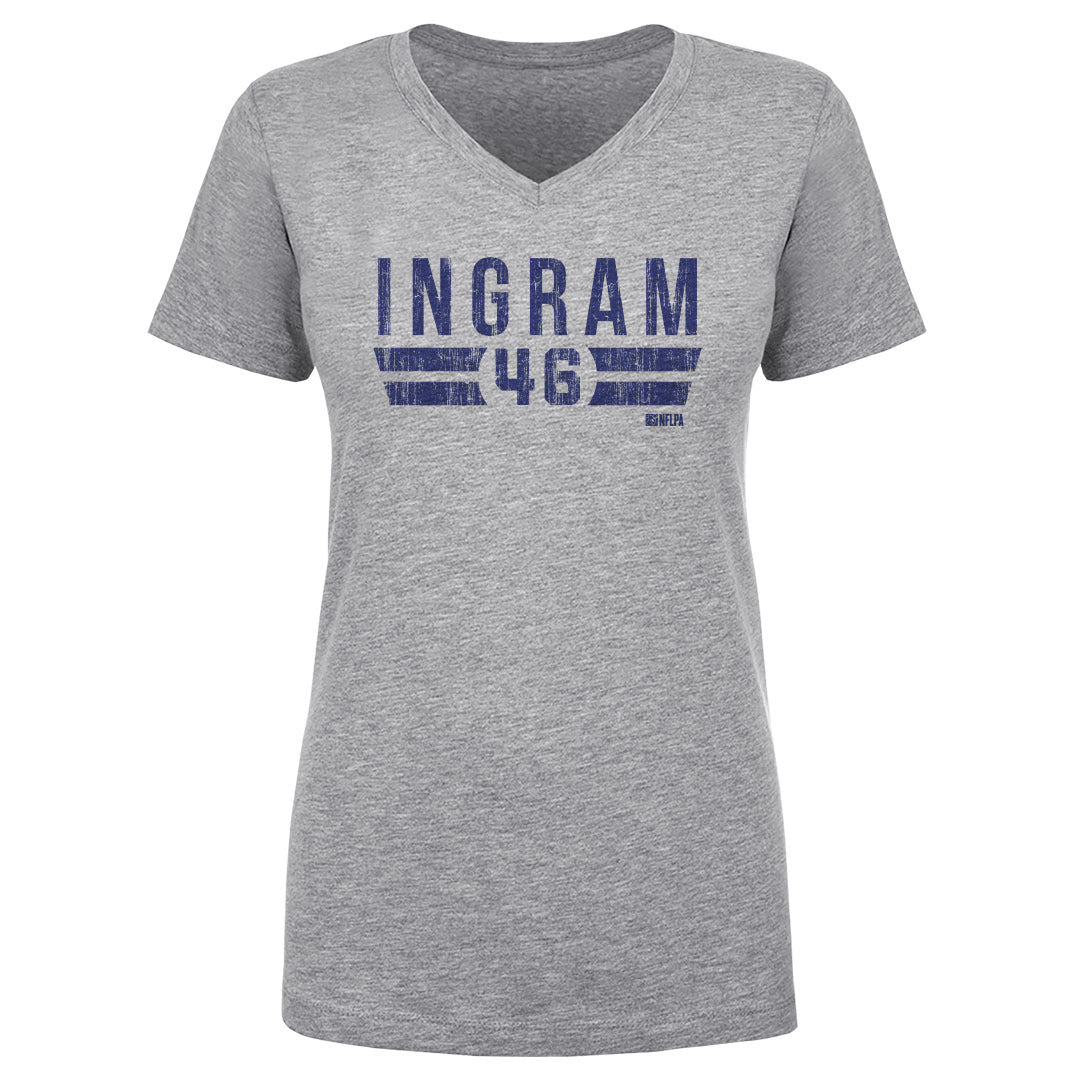 Ja'Marcus Ingram Women's V-Neck T-Shirt | 500 LEVEL