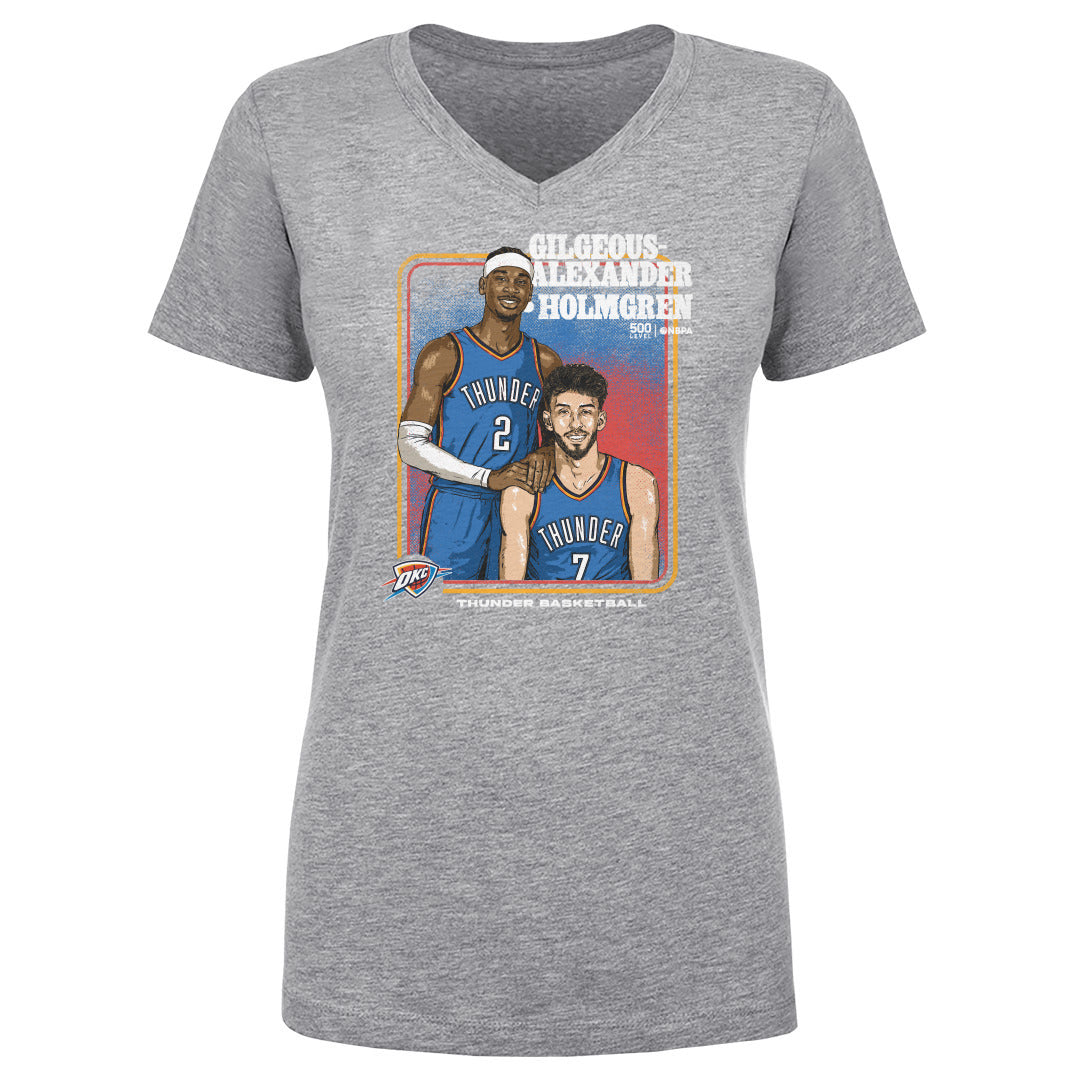 Shai Gilgeous-Alexander Women's V-Neck T-Shirt | 500 LEVEL
