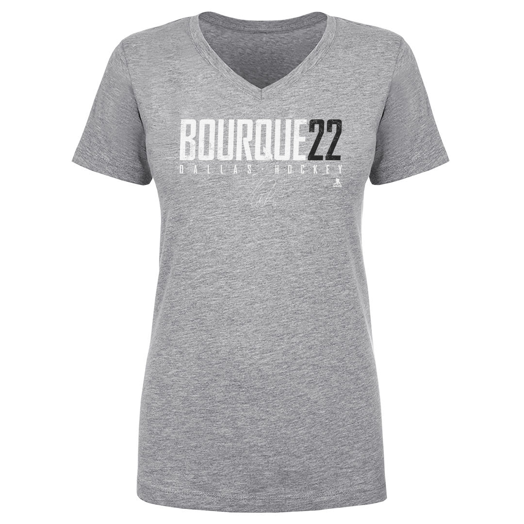 Mavrik Bourque Women's V-Neck T-Shirt | 500 LEVEL