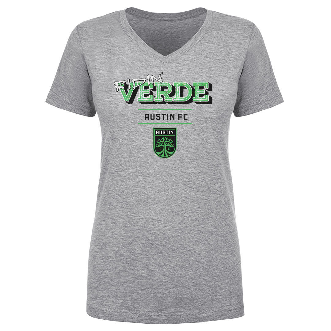 Austin FC Women's V-Neck T-Shirt | 500 LEVEL