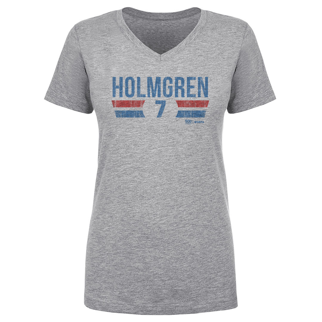 Chet Holmgren Women's V-Neck T-Shirt | 500 LEVEL