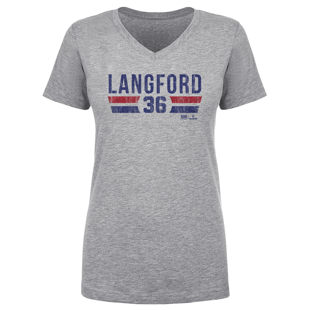 Wyatt Langford Women's V-Neck T-Shirt | 500 LEVEL
