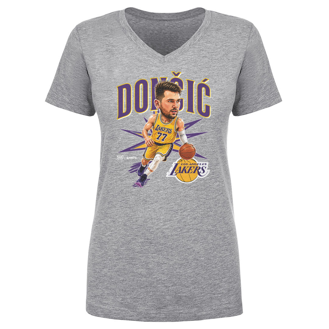 Luka Doncic Women's V-Neck T-Shirt | 500 LEVEL