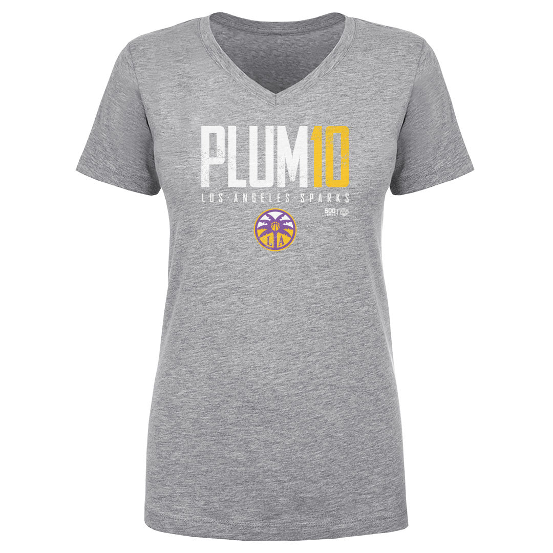 Kelsey Plum Women's V-Neck T-Shirt | 500 LEVEL