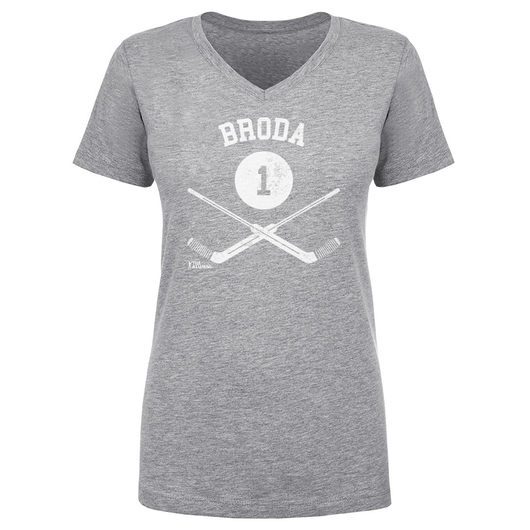 Turk Broda Women's V-Neck T-Shirt | 500 LEVEL
