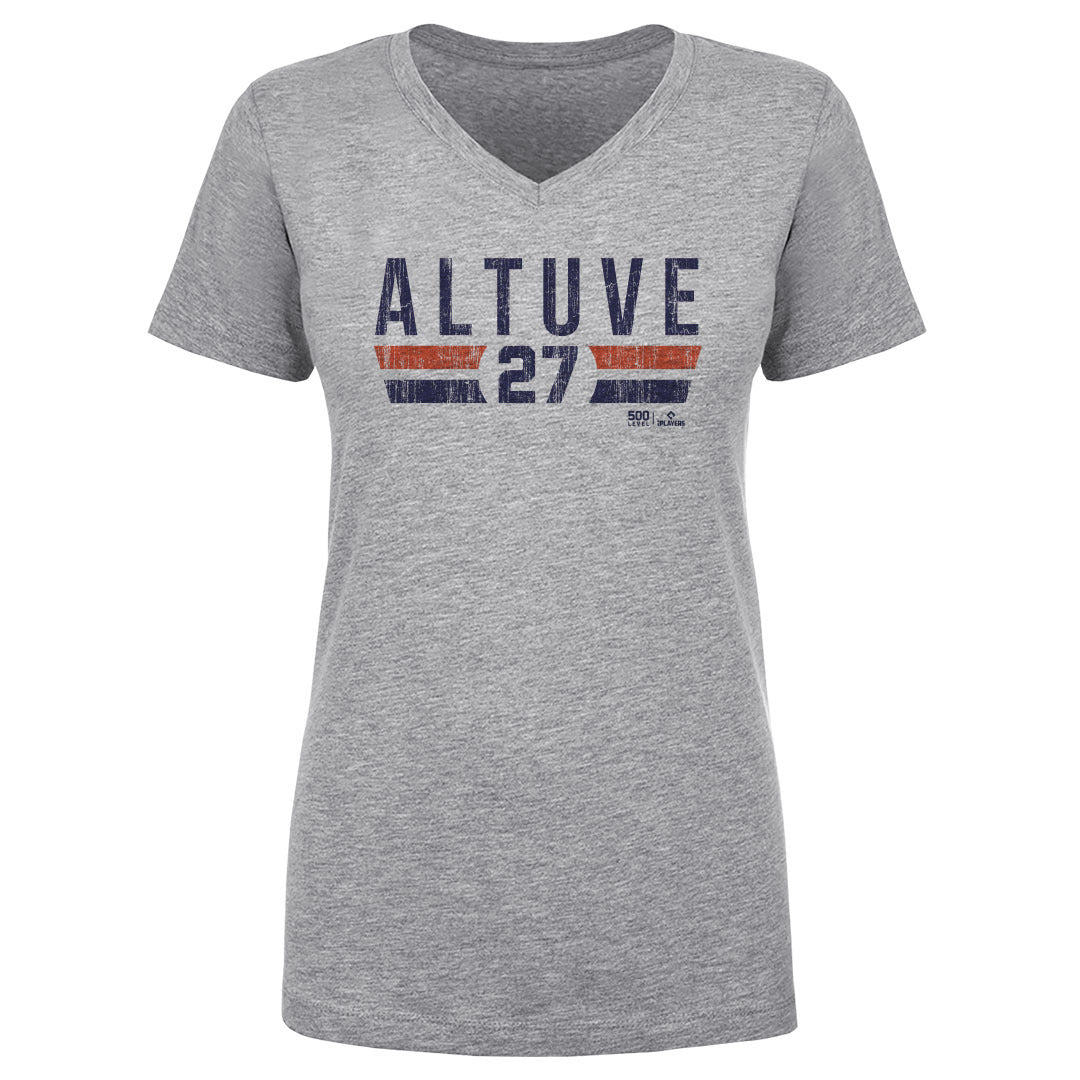 Jose Altuve Women's V-Neck T-Shirt | 500 LEVEL
