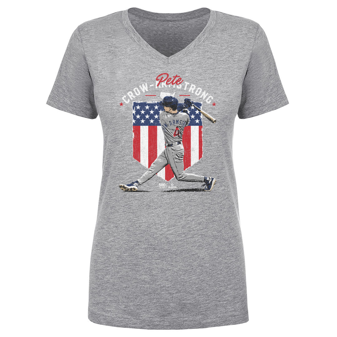Pete Crow-Armstrong Women's V-Neck T-Shirt | 500 LEVEL