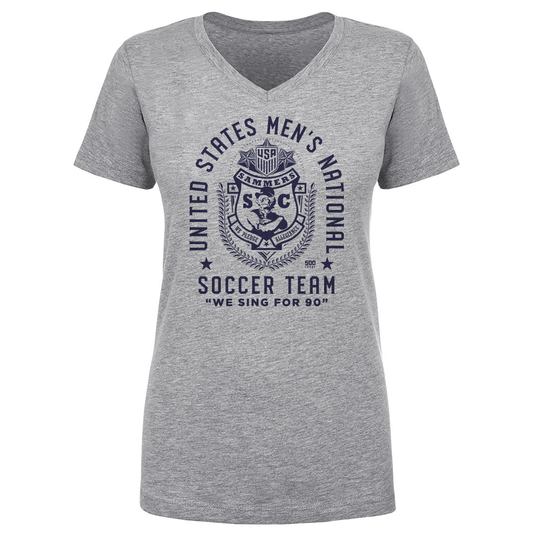 U.S. Soccer Women's V-Neck T-Shirt | 500 LEVEL