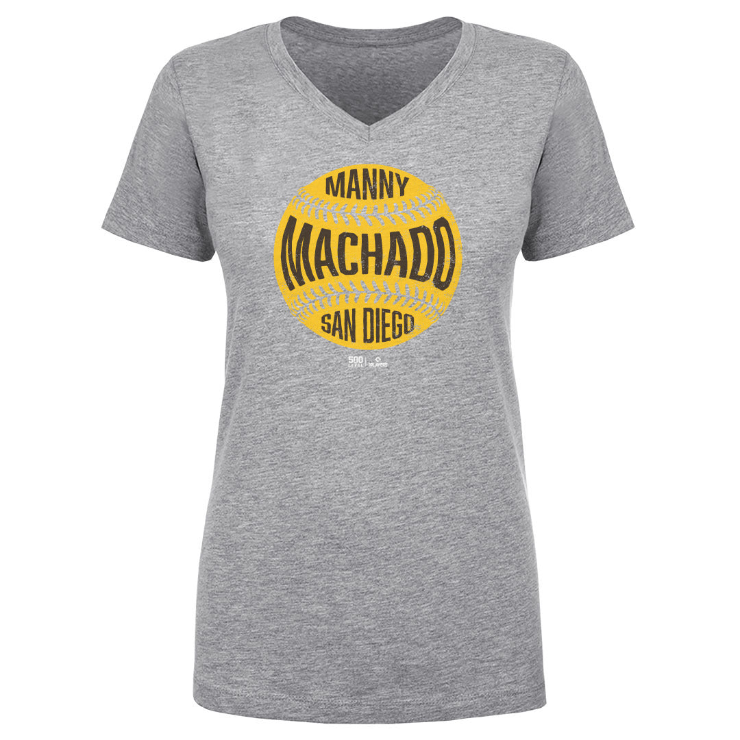 Manny Machado Women's V-Neck T-Shirt | 500 LEVEL