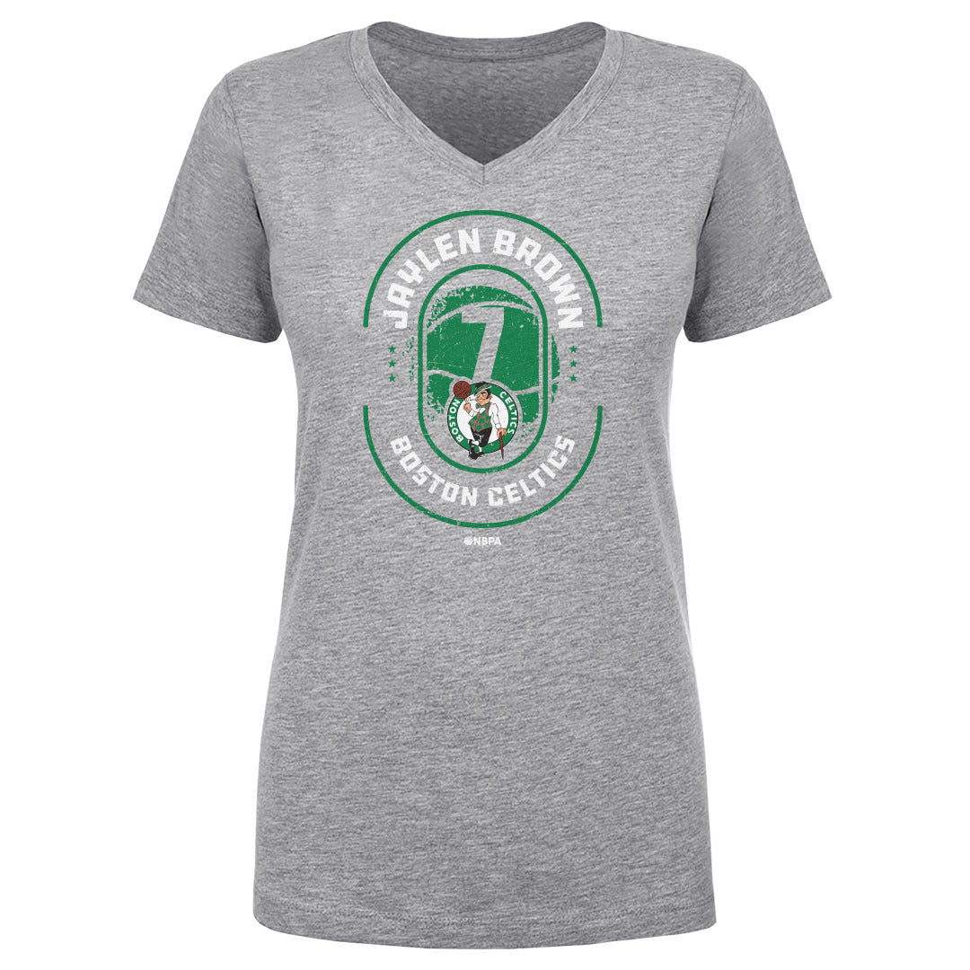 Jaylen Brown Women's V-Neck T-Shirt | 500 LEVEL