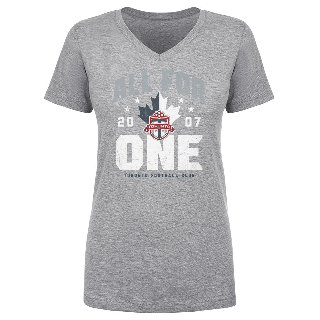 Toronto FC Women's V-Neck T-Shirt | 500 LEVEL