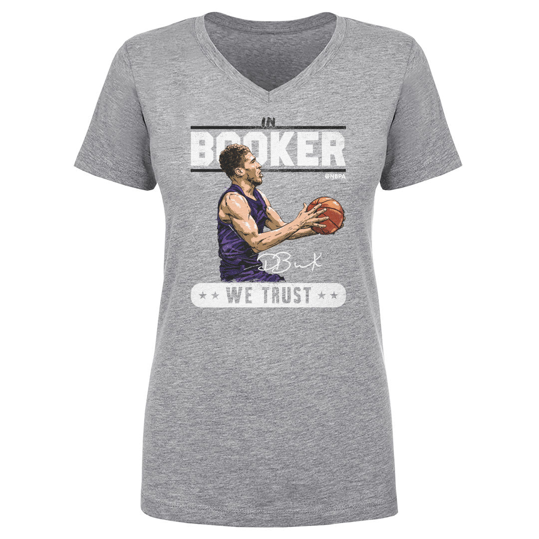 Devin Booker Women's V-Neck T-Shirt | 500 LEVEL