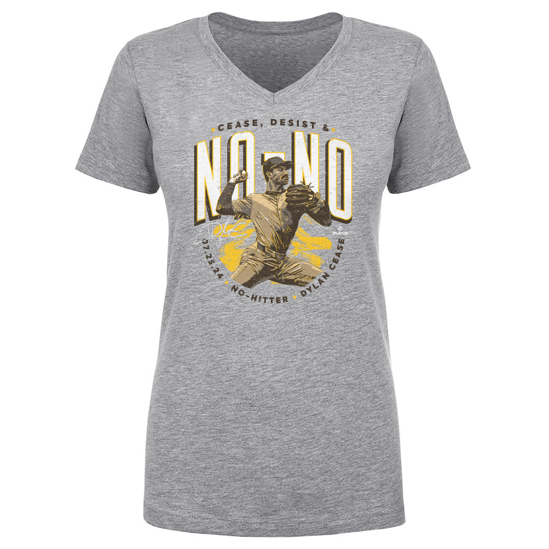 Dylan Cease Women's V-Neck T-Shirt | 500 LEVEL