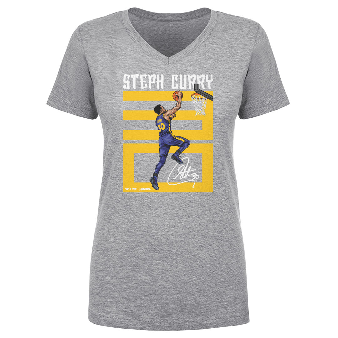 Steph Curry Women's V-Neck T-Shirt | 500 LEVEL