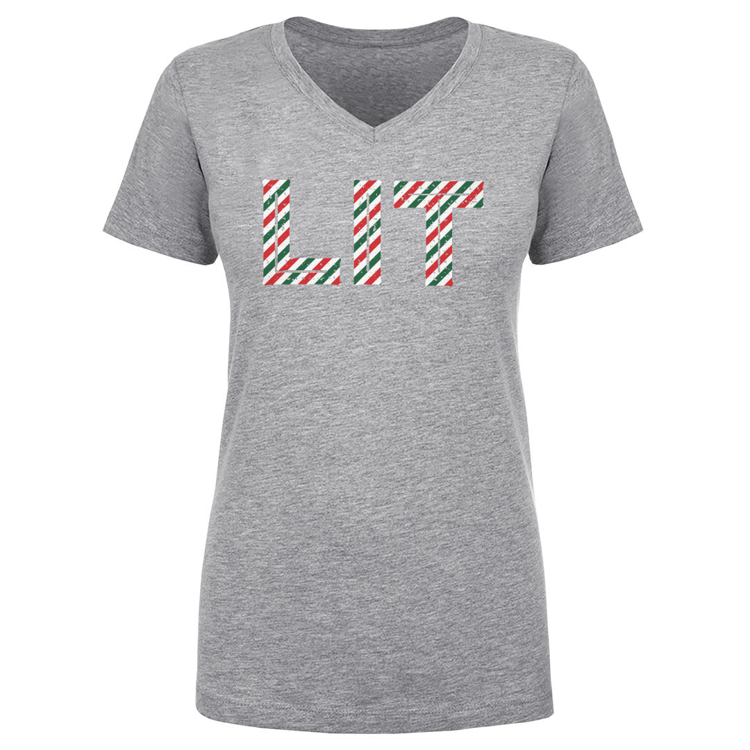 Christmas Women's V-Neck T-Shirt | 500 LEVEL