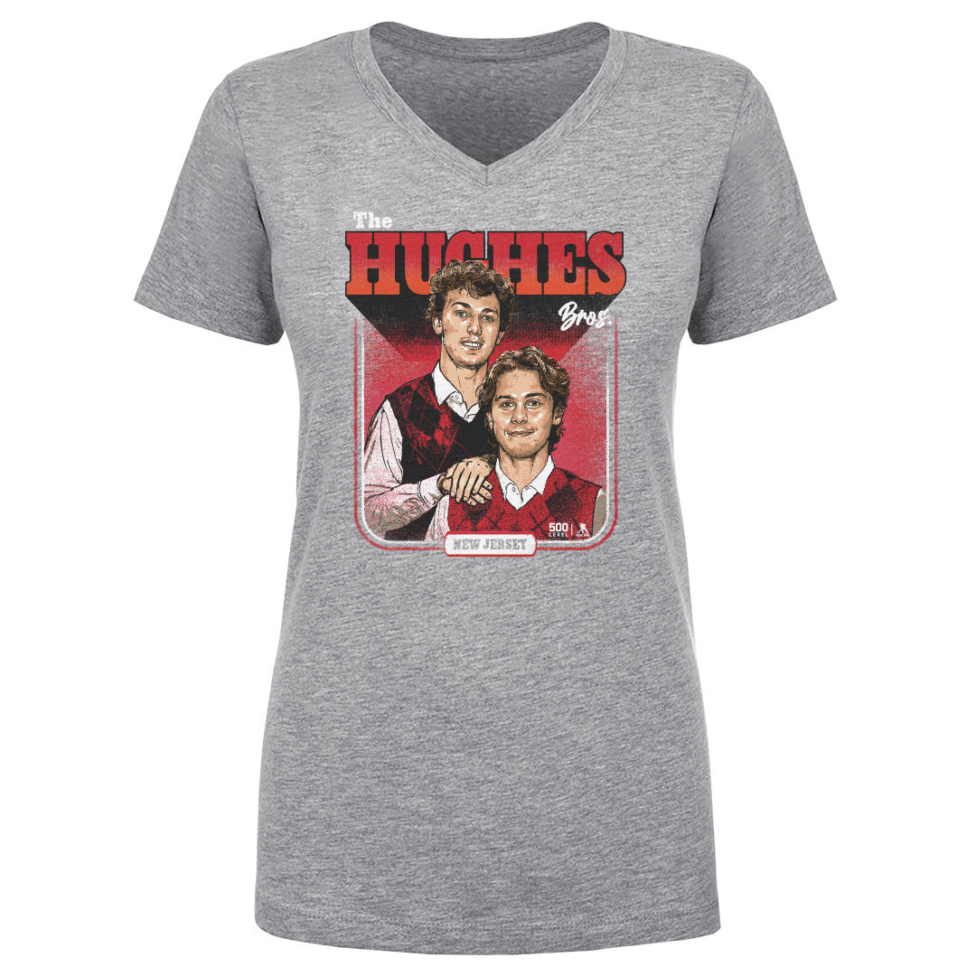 Luke Hughes Women's V-Neck T-Shirt | 500 LEVEL