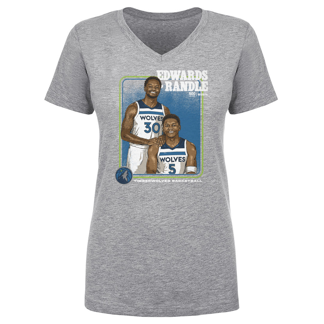 Anthony Edwards Women's V-Neck T-Shirt | 500 LEVEL