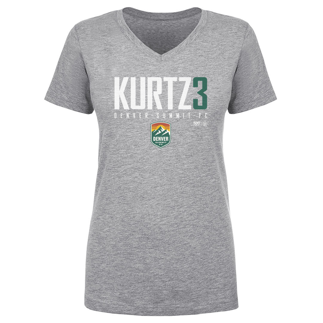 Kaleigh Kurtz Women's V-Neck T-Shirt | 500 LEVEL