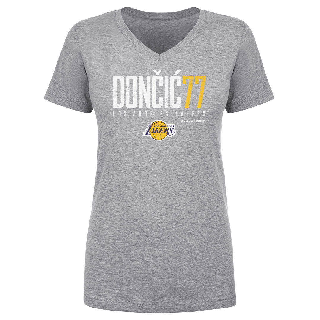 Luka Doncic Women's V-Neck T-Shirt | 500 LEVEL