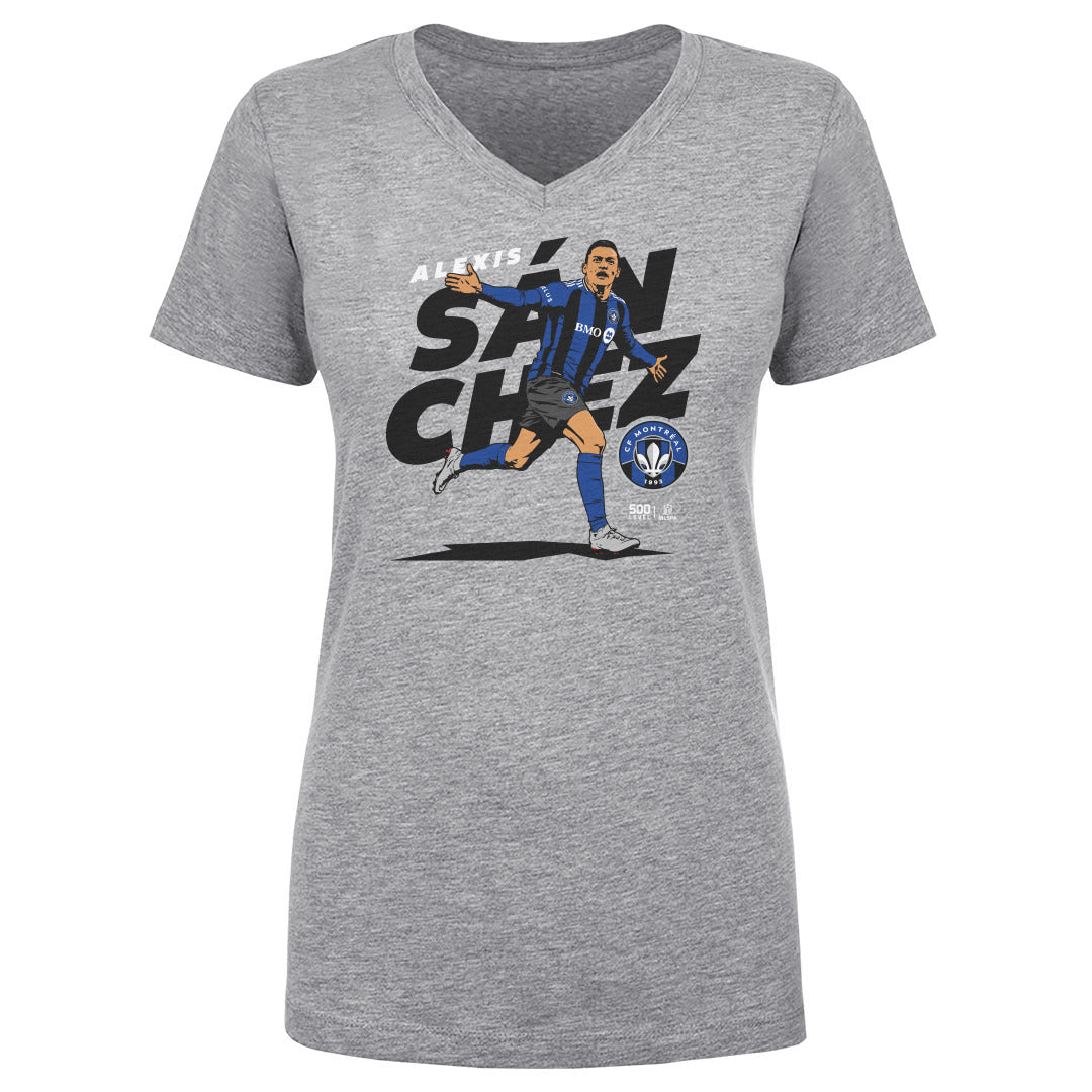 Alexis Sanchez Women's V-Neck T-Shirt | 500 LEVEL