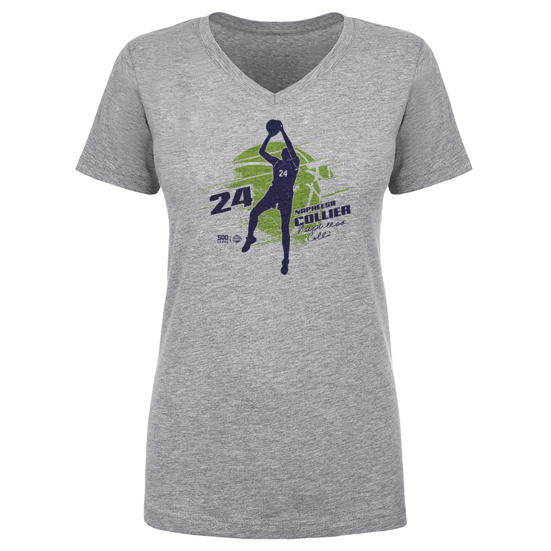 Napheesa Collier Women's V-Neck T-Shirt | 500 LEVEL
