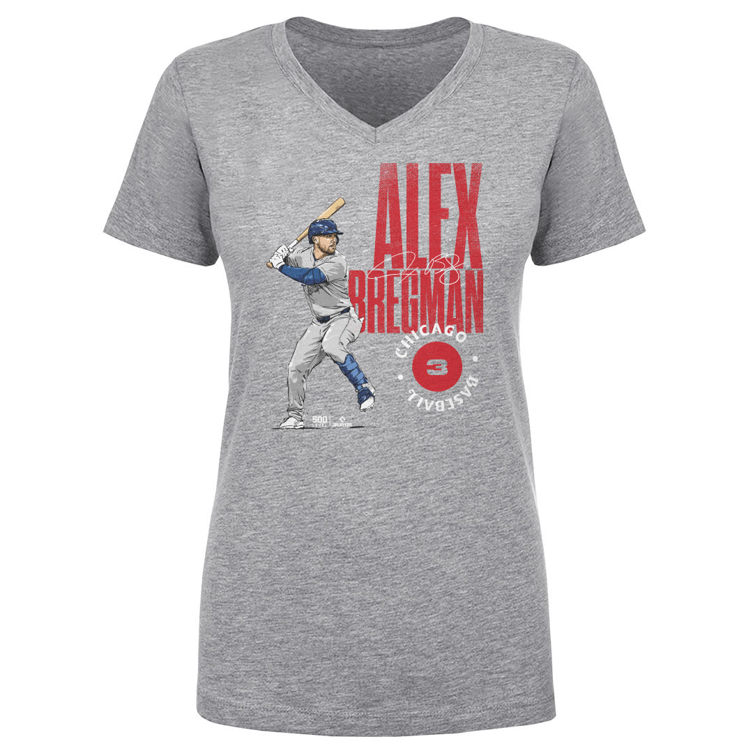 Alex Bregman Women's V-Neck T-Shirt | 500 LEVEL